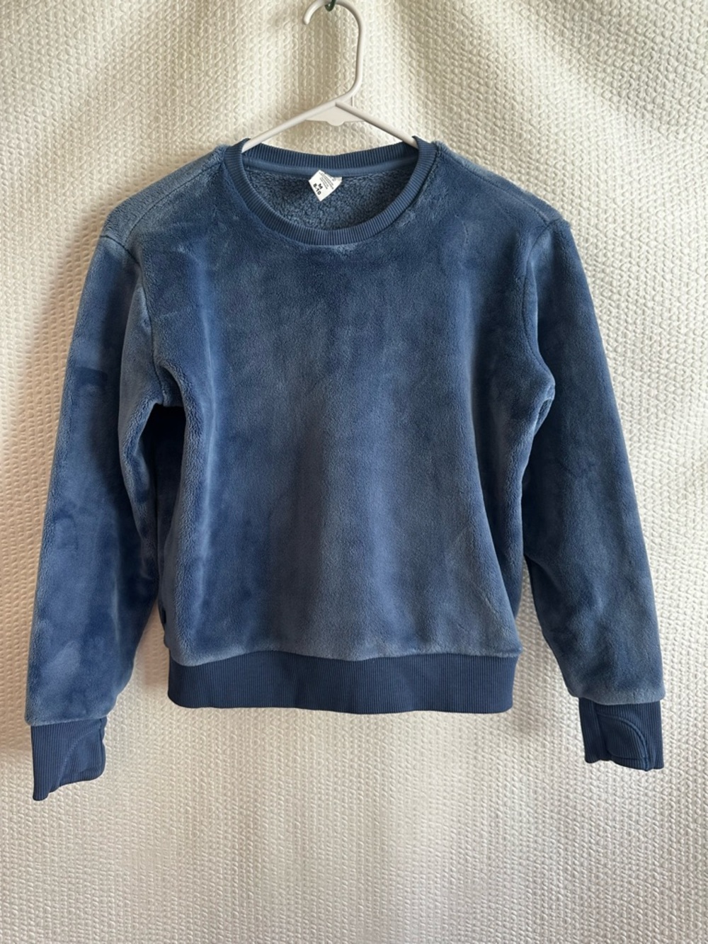 Athleta Girl Chambray Blue Feelin’ Good Crewneck Sweatshirt Size: 8 10 Medium